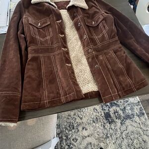 Rogue Brown Teddy Jacket with Cozy Fleece Lining